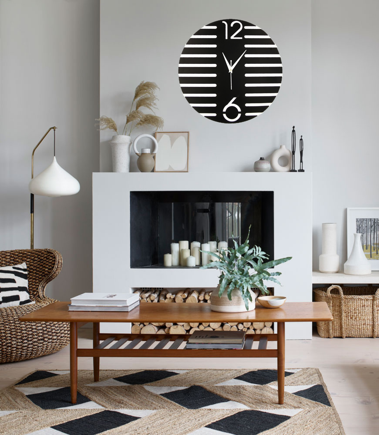 Wooden Silent Non-Ticking Wall Clock for Home Stylish Latest Designer Wall Clock for Home Living Room Bedroom Office Hall